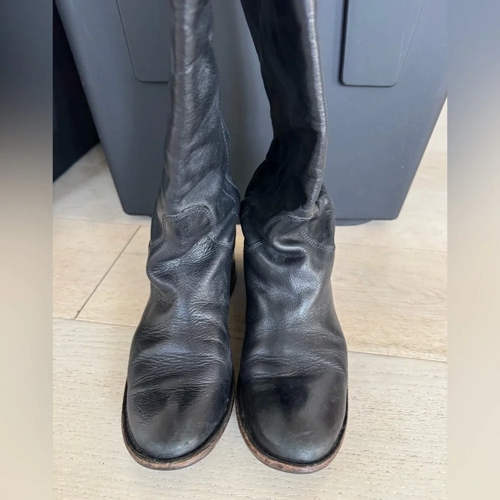 Frye Paige tall riding boot 7.5 black